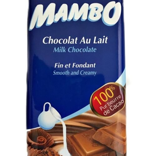 "Beacon Mambo – Chocolat au Lait Fin et Fondant, 100% Beurre de Cacao