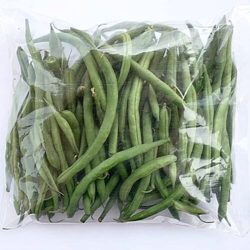 Haricots verts frais en sachet – Croquants et prêts à cuisiner