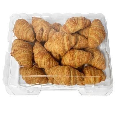 Croissants pur beurre – 12 pièces dorées et moelleuses, prêts à savourer