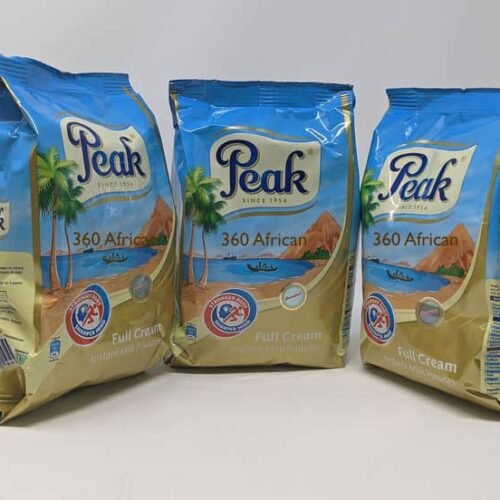 Peak 360 African – Lait entier instantané en poudre, goût riche et origine naturelle