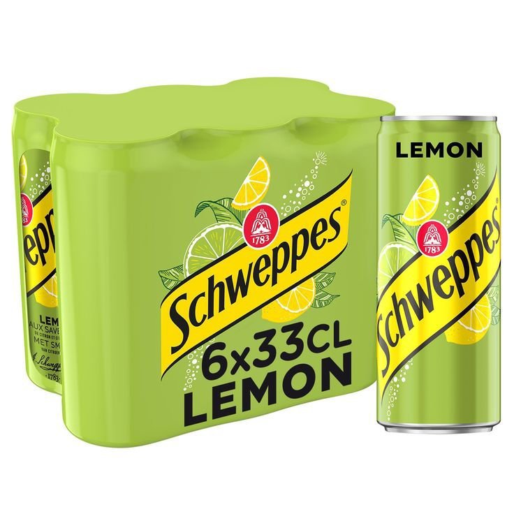 SCHWEPPES AU LEMON 6X33 CL