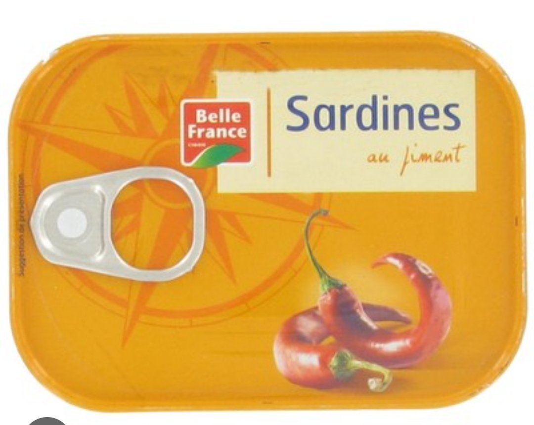 sardines au piment Belle France 135 g