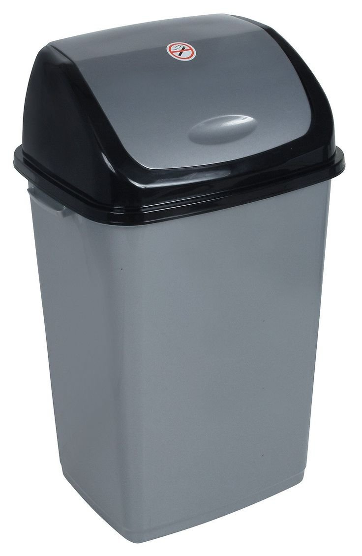 Poubelle basculante en plastique 50 l