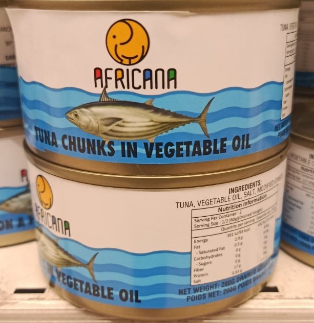 Thon de thon à l'huile 200 g