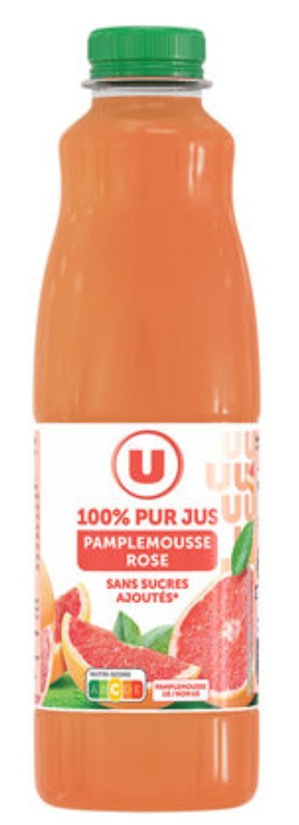 Pur jus de pamplemousse 1L