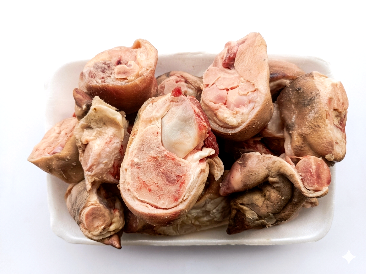 Pieds de porc prêts à cuisiner 2 Kg
