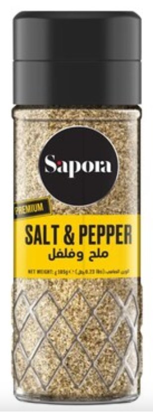 Sel et poivre Sapora, 95 g